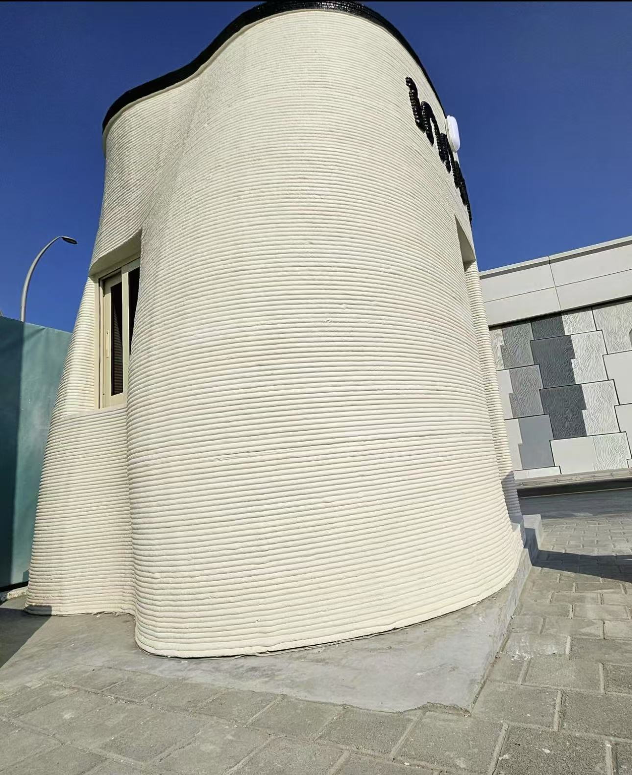 迪拜3D打印岗亭